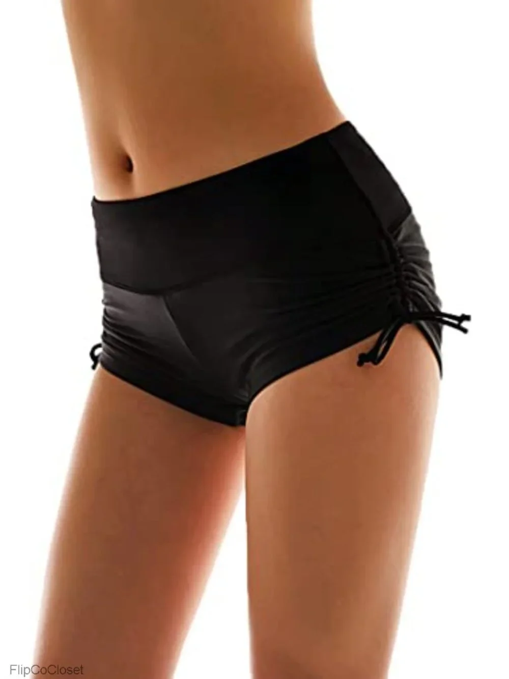 Women's Swim Boardshorts with Adjustable Ties UPF 50+ Quick Dry Nylon Spandex